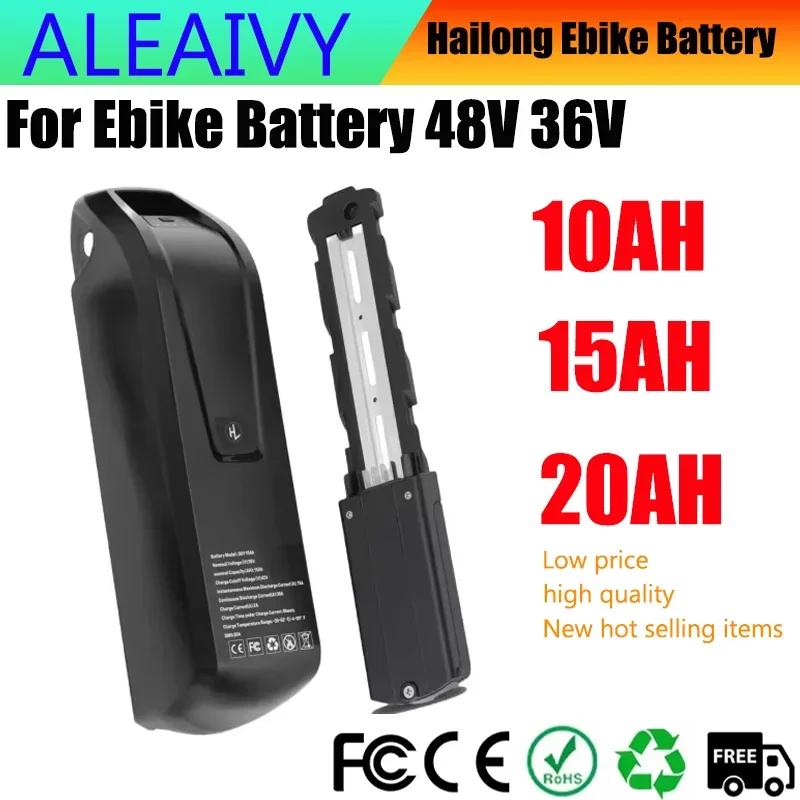 Ebike Battery 48V 20Ah Hailong - Für Hailong EBike Batterie 36V 48V