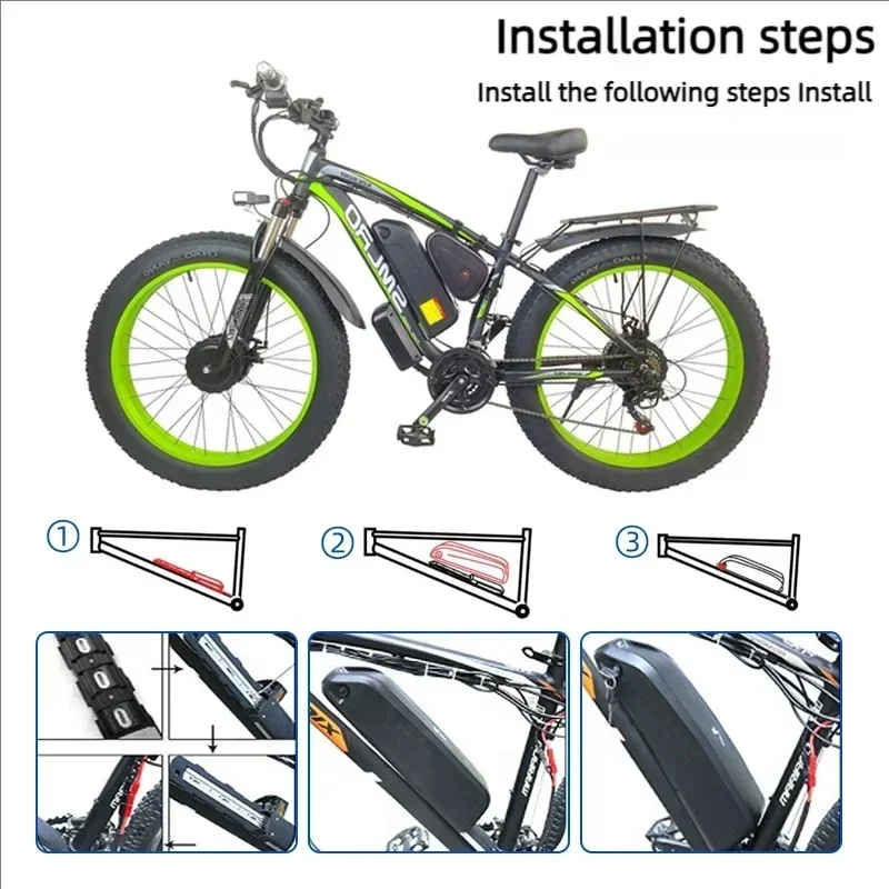 🔋 36-48-52V Für Motor Elektris – Ebike Battery 48V 20Ah Hailong Bewertung und Preis