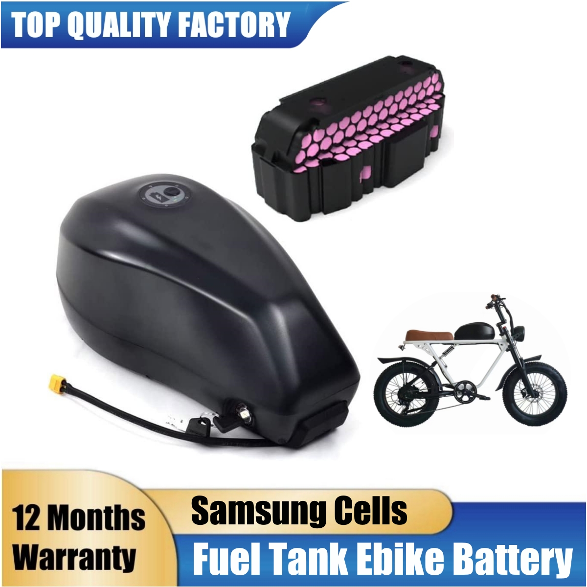 Kraftstofftank E-Bike-Akku 48V – Electric Bicycle Battery 72V 30Ah Bewertung und Preis