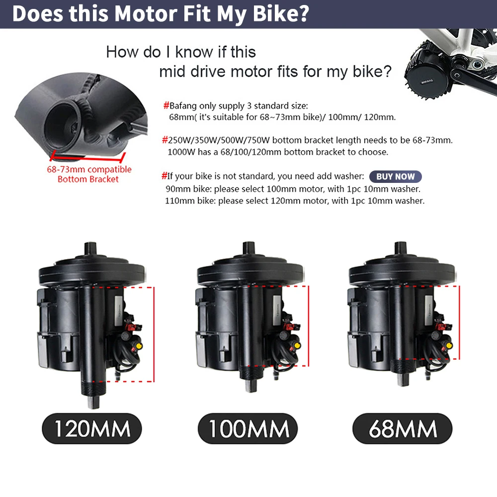 Bafang BBSHD 1000W 52V 48V 68m – Mid Drive Motor Kit 52V 1000W Bewertung und Preis