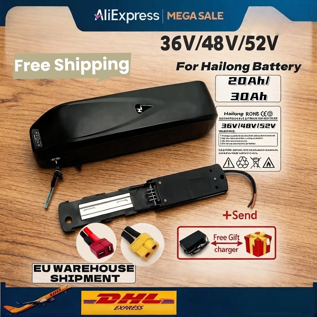 Neu für Hailong 36V 48V 52V Br – Ebike Battery 48V 20Ah Hailong Bewertung und Preis
