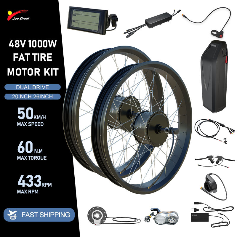 48V 2000W E-Bike Fat Tire Umba – Fat Tire Ebike Conversion Kit 2000W Bewertung und Preis