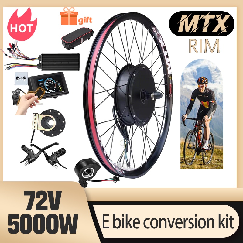 MTX39 E-Bike-Umrüstsatz, 72 V, – 72V 5000W Hub Motor Kit Bewertung und Preis