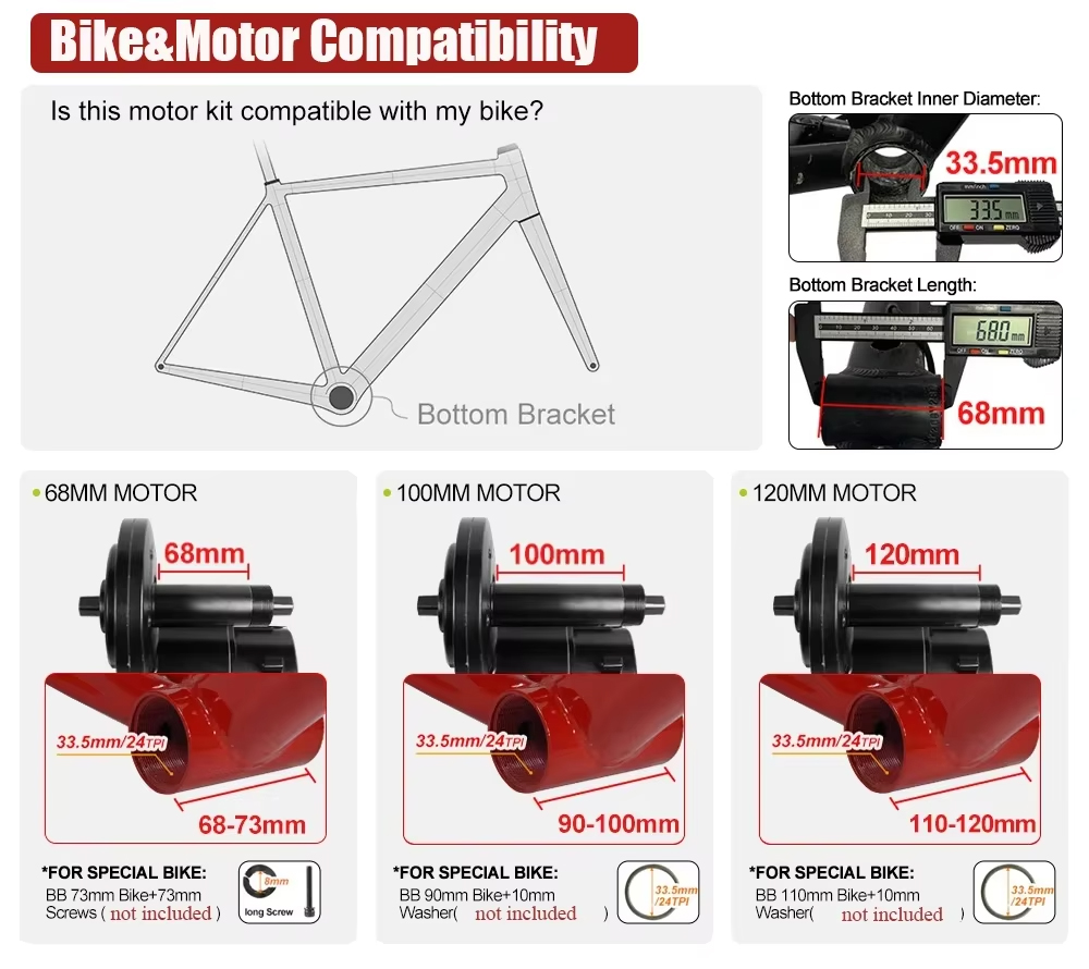 BAFANG 1000W BBSHD Mittelmotor – Mid Drive Motor Kit 52V 1000W Bewertung und Preis