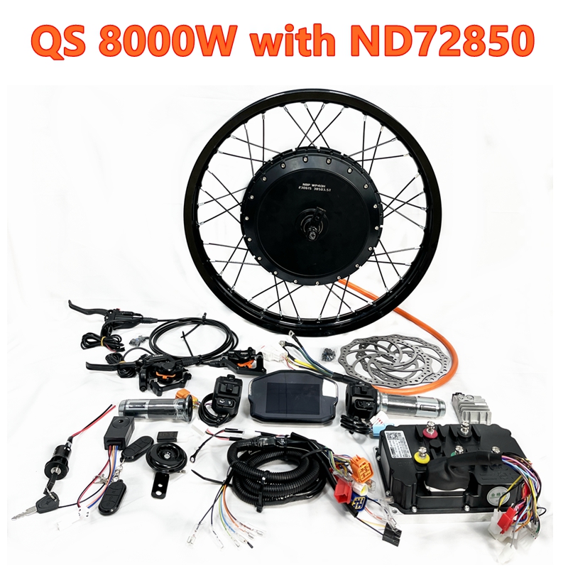 QS273 40H V3 Peak 8000W 150mm  – 72V 5000W Hub Motor Kit Bewertung und Preis